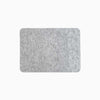 desky cork felt desk pad light grey