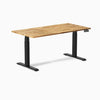 Desky Dual Hardwood Sit Stand Desk image 201