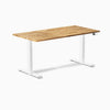 Desky Dual Hardwood Sit Stand Desk image 202