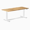Desky Dual Hardwood Sit Stand Desk image 205
