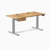 Desky Dual Hardwood Standing Desk With Drawer image 201