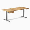 Desky Dual Hardwood Standing Desk With Drawer image 204
