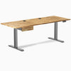 Desky Dual Hardwood Standing Desk With Drawer image 208