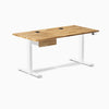 Desky Dual Hardwood Standing Desk With Drawer image 199
