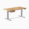 Desky Dual Hardwood Standing Desk With Drawer image 189