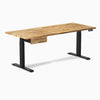 Desky Dual Hardwood Standing Desk With Drawer image 190