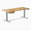 Desky Dual Hardwood Standing Desk With Drawer image 193