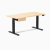 Desky Dual Hardwood Standing Desk With Drawer image 90