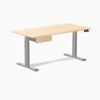 Desky Dual Hardwood Standing Desk With Drawer image 93