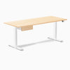 Desky Dual Hardwood Standing Desk With Drawer image 95