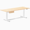 Desky Dual Hardwood Standing Desk With Drawer image 99