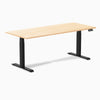 Desky Dual Hardwood Sit Stand Desk image 107