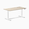 Desky Dual Laminate Sit Stand Desk image 233