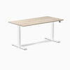 Desky Dual Laminate Sit Stand Desk image 221