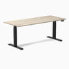Desky Dual Laminate Sit Stand Desk image 235