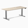 Desky Dual Laminate Sit Stand Desk image 237
