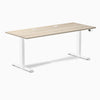 Desky Dual Laminate Sit Stand Desk image 236