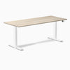 Desky Dual Laminate Sit Stand Desk image 224