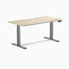 Desky Dual Scalloped Laminate Sit Stand Desk image 198