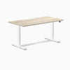 Desky Dual Scalloped Laminate Sit Stand Desk image 209