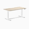 Desky Dual Scalloped Laminate Sit Stand Desk image 197