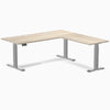 Desky L-Shape Laminate Sit Stand Desk image 147