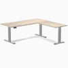 Desky L-Shape Laminate Sit Stand Desk image 139