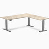 Desky L-Shape Laminate Sit Stand Desk image 146