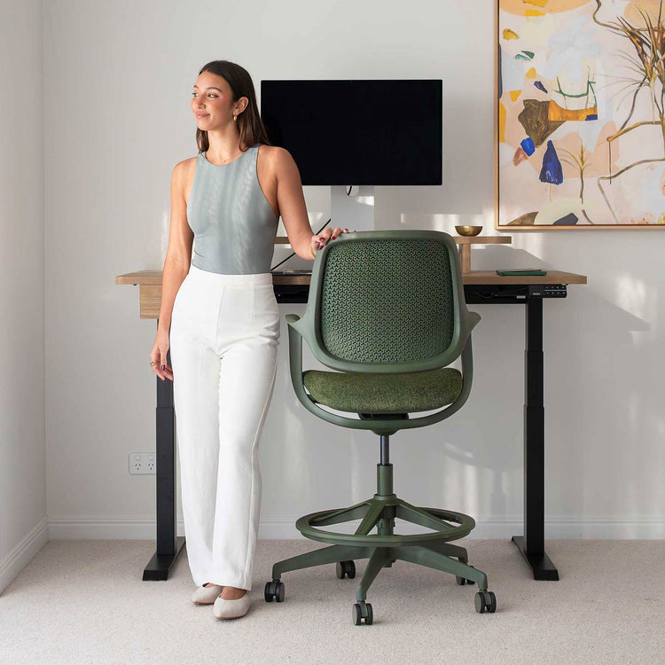Architect Office Chair Dark Green