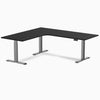 Desky L-Shape Curved Laminate Sit Stand Desk image 154