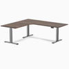 Desky L-Shape Curved Laminate Sit Stand Desk image 142
