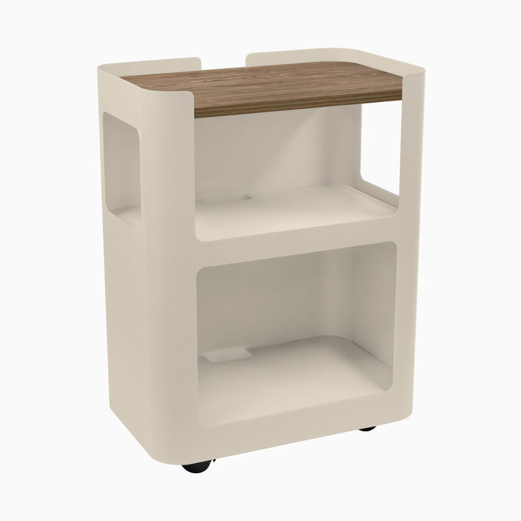 Desky Minimal Open Mobile Pedestal