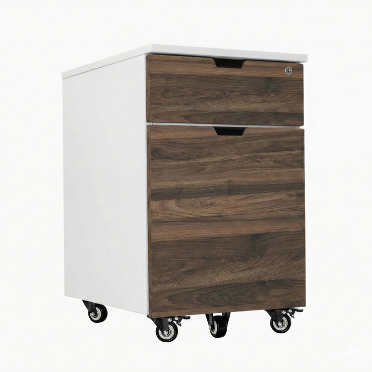 Desky Wooden Minimal Filing Cabinet