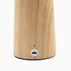 Desky mushroom wooden USB-C charging lamp