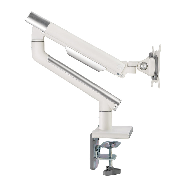 white slim monitor arm