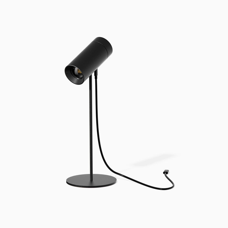 Desky spotlight desk lamp in black
