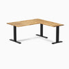 Desky Zero Hardwood L-Shape Office Desk image 131