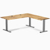 Desky Zero Hardwood L-Shape Office Desk image 145