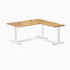 Desky Zero Hardwood L-Shape Office Desk image 140