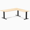 Desky Zero Hardwood L-Shape Office Desk image 71