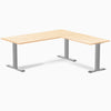 Desky Zero Hardwood L-Shape Office Desk image 74