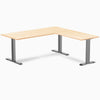 Desky Zero Hardwood L-Shape Office Desk image 73