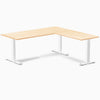 Desky Zero Hardwood L-Shape Office Desk image 72