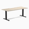 Desky Zero Scalloped Laminate Office Desk image 144