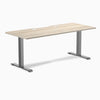 Desky Zero Scalloped Laminate Office Desk image 146