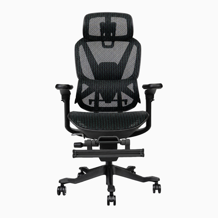 Contourra ergonomic office chair in black mesh