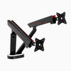 desky dual led gaming monitor arm
