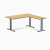 Desky Zero Rubberwood L-Shape Office Desk image 42