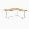 Desky Zero Rubberwood L-Shape Office Desk image 41