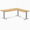Desky Zero Rubberwood L-Shape Office Desk image 44